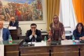 Ass. Servizi Sociali e Vicesindaco Sabrina Minucci e parterre istituzionale
